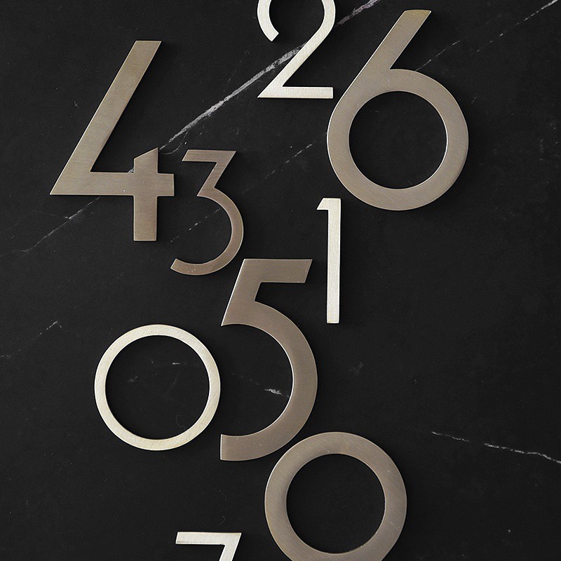 Vintage Nordic Brass Decoration Digital Embedded Custom Diy Decoration Shopee Malaysia