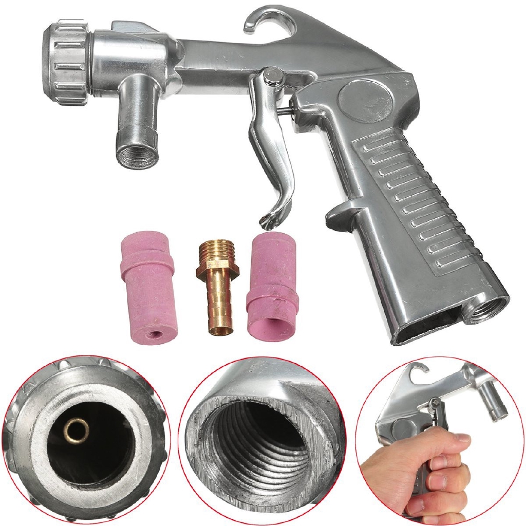 sand gun blasting abrasive siphon tool sandblaster air feed shopee deburring tools malaysia