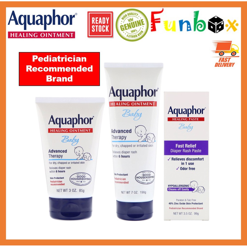 Ready Stock Aquaphor Baby Healing Ointment Healing Paste for Relieves