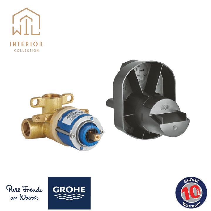 Grohe Shower Mixer Concealed Body 33964000 Shopee Malaysia