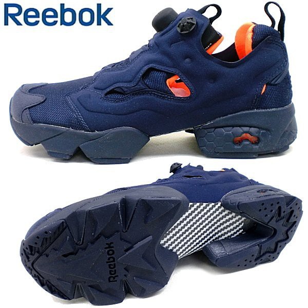 reebok insta pump fury blue orange