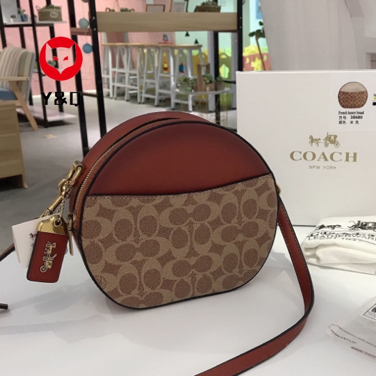 coach round crossbody