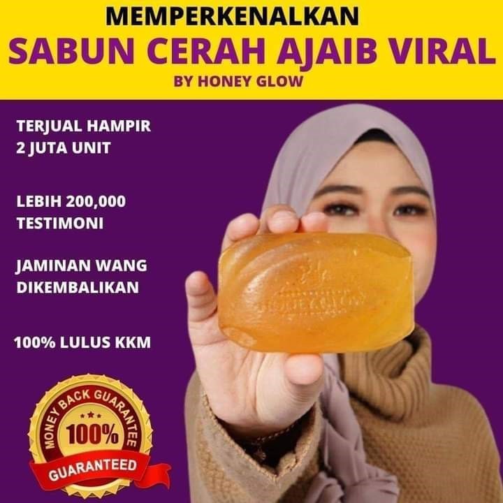 sabun honey glow original