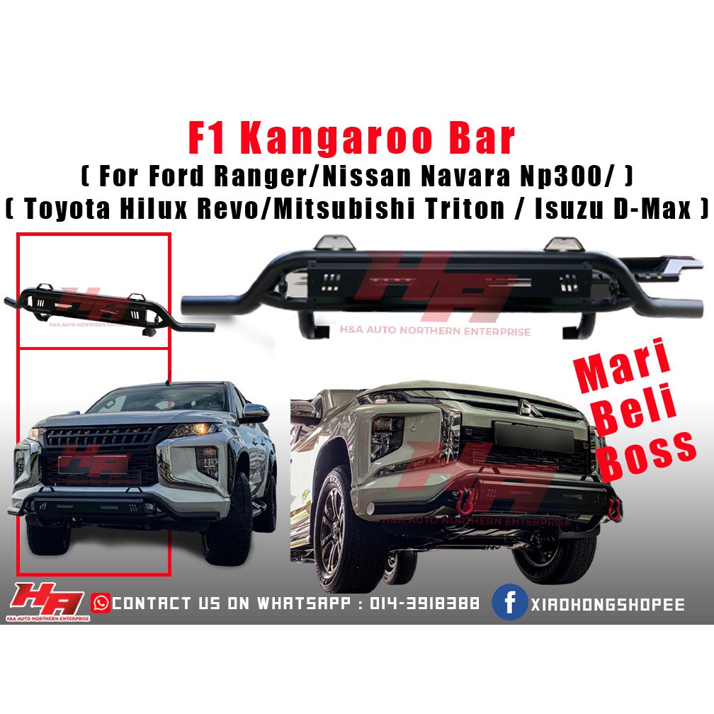 kangaroo bar hilux