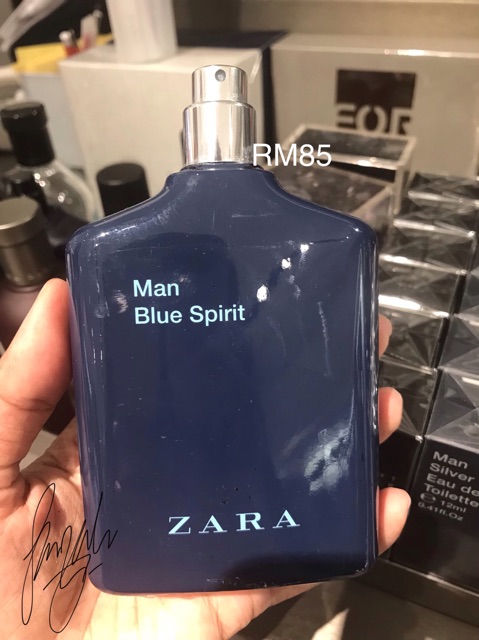 zara man blue spirit perfume