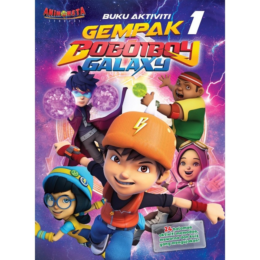 Buku Aktiviti Gempak BoBoiBoy Galaxy 1 BBB BoBoi Boy Buku Aktiviti Gempak BoBoiBoy Galaxy 1 BBB BoBoi Boy