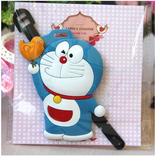 Cute Doraemon Luggage Tag