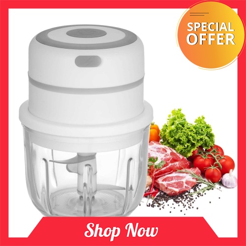 Special Offer Electric Mini Garlic Chopper Food Slicer Portable Garlic Grinder Blender Food Processor For Pepper Chili 