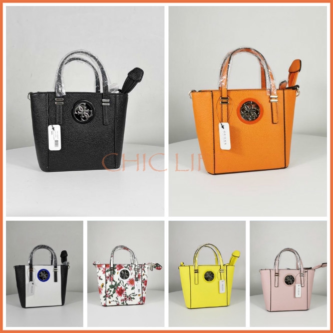 guess mini tote bag