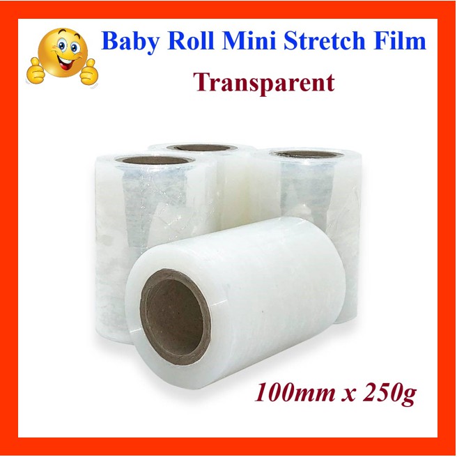 Baby Roll Stretch Film / Baby Roll Mini Stretch Film 100mm x 250g