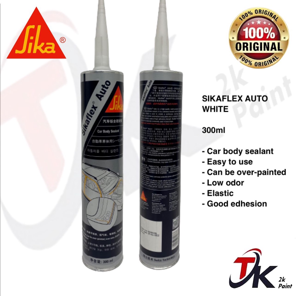 SIKAFLEX AUTO WHITE/CAR BODY SEALANT/Silicon Gun 300ml **READY STOCK** Shopee Malaysia