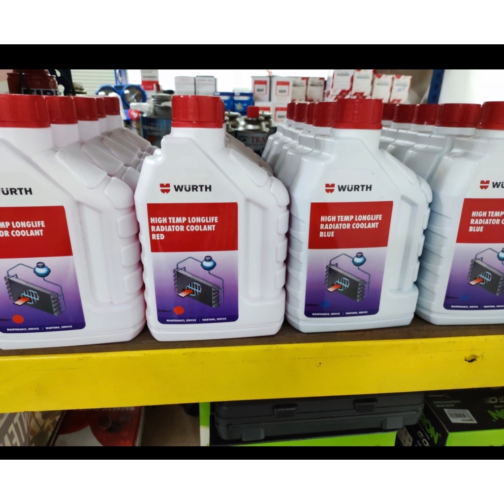 Wurth High Temp Longlife Radiator Coolant 1L Shopee Malaysia