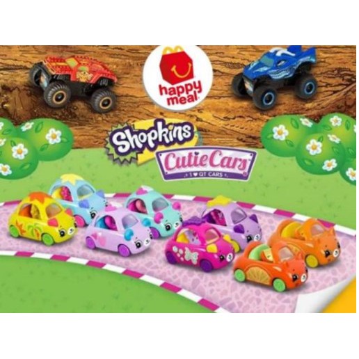 mcdonalds shopkins cutie cars