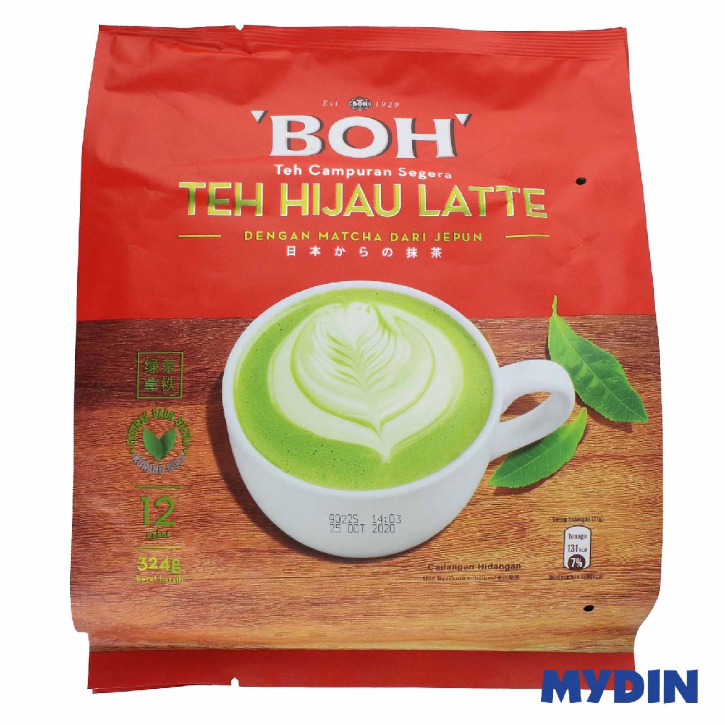 Boh Green Tea Latte Instant Tea Mix 324g