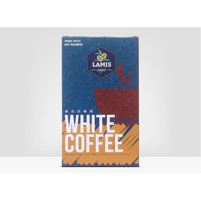 LAMIS Penang White Coffee (40gm x 15 sachets/box)