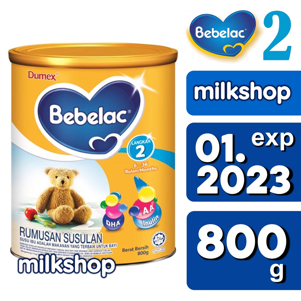 Bebelac Step2 800g Asli Biasa Plain Original Langkah 2 Dumex Bebegro Precinutri