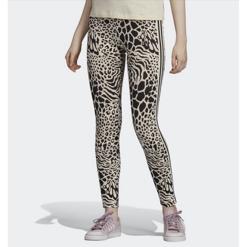 leopard adidas leggings