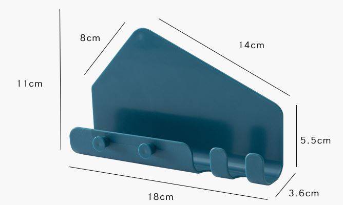 Tablet Wall Holder Wall Mounted Charger Mobile Phone Holder Hooks Hanging Tablet Charging Stand
