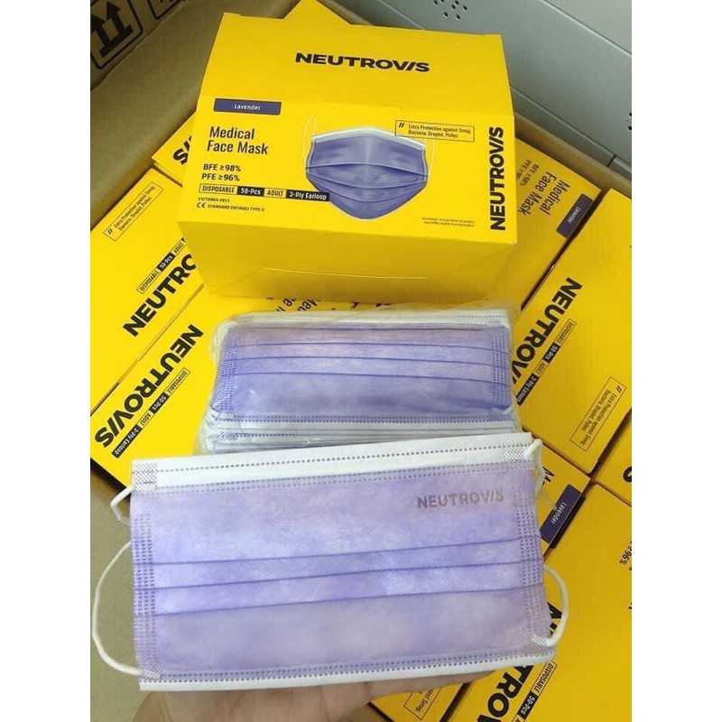 Medical Face Mask 50pcs*Neutrovis Brand* Shopee Malaysia