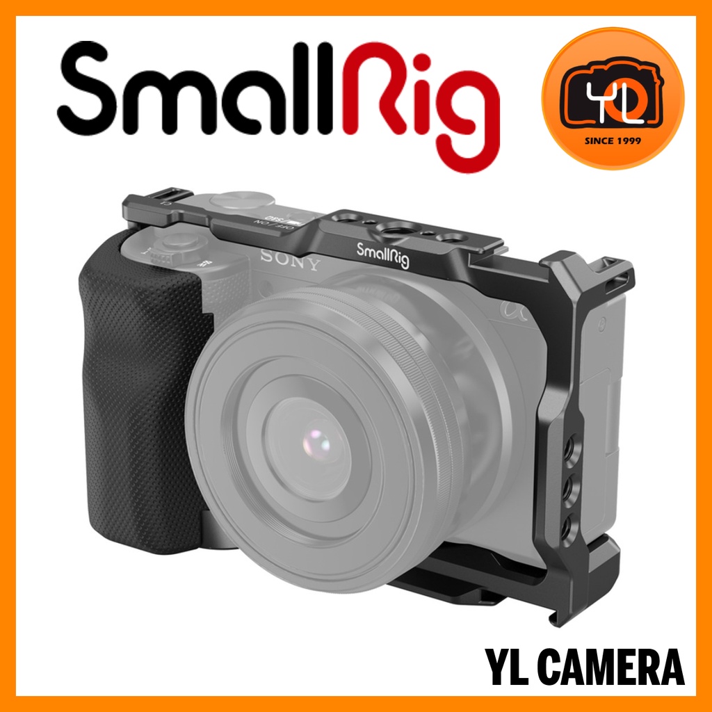 SmallRig 3538 Camera Cage with Grip for Sony ZVE10 Shopee Malaysia