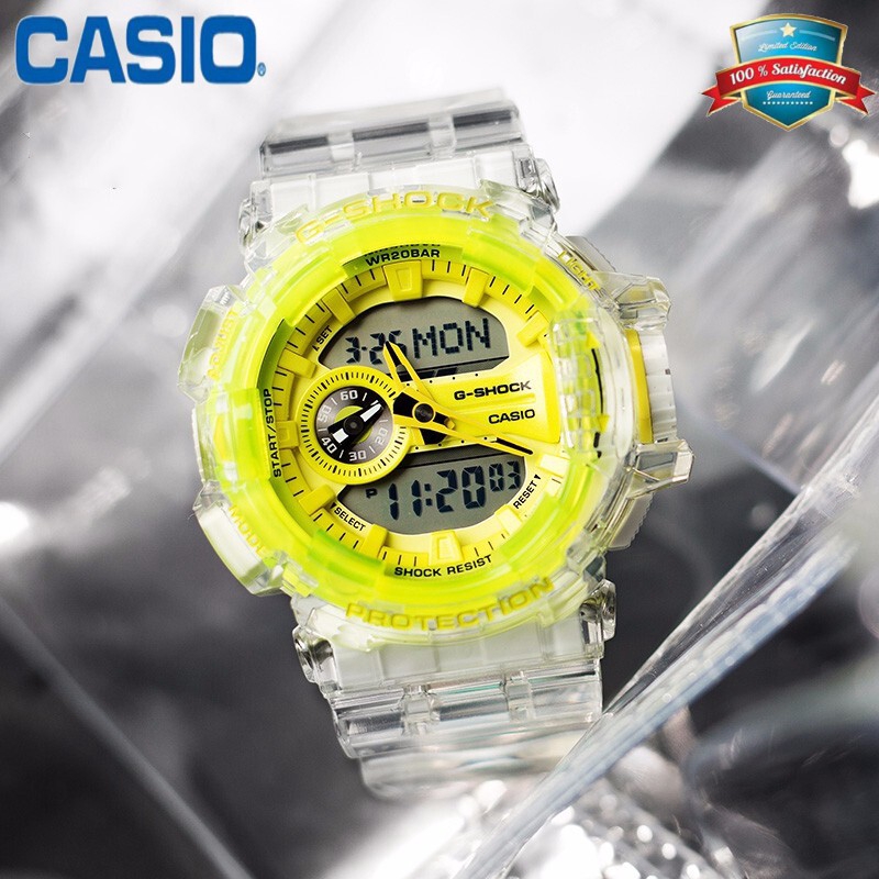 g shock clear skeleton series