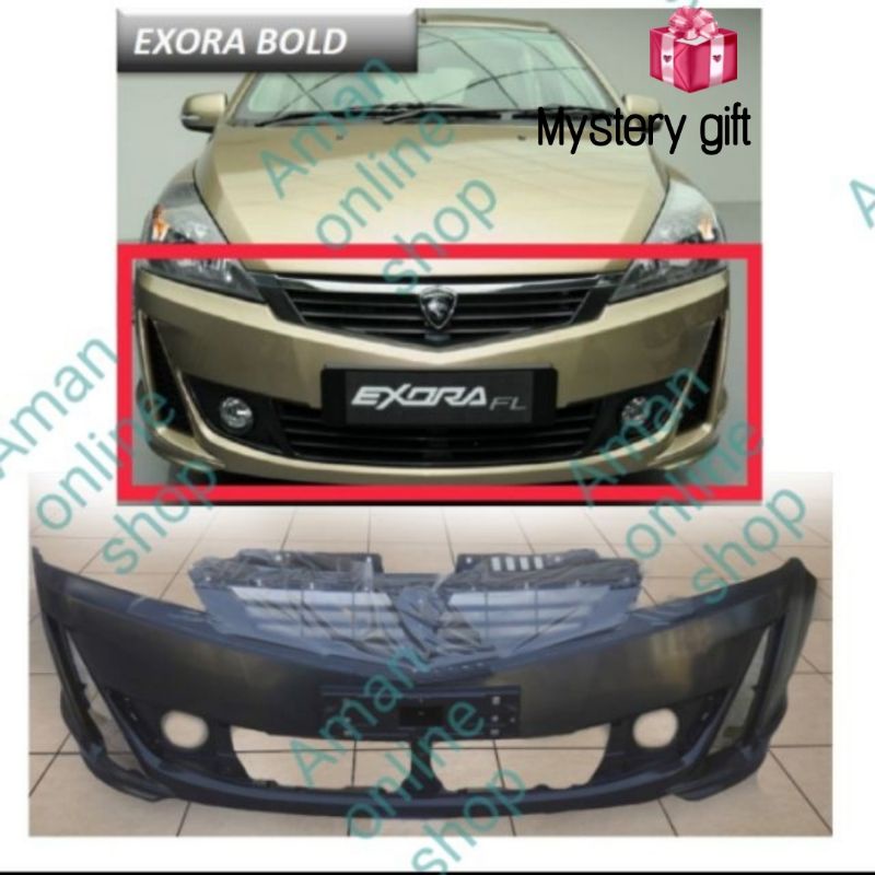 Exora bold front bumper with paint full set Shopee Malaysia