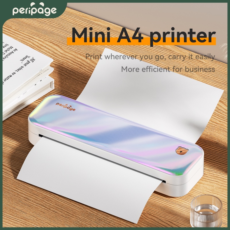 New Peripage Portable Printer A4 Polaroid Printer Wireless Thermal ...