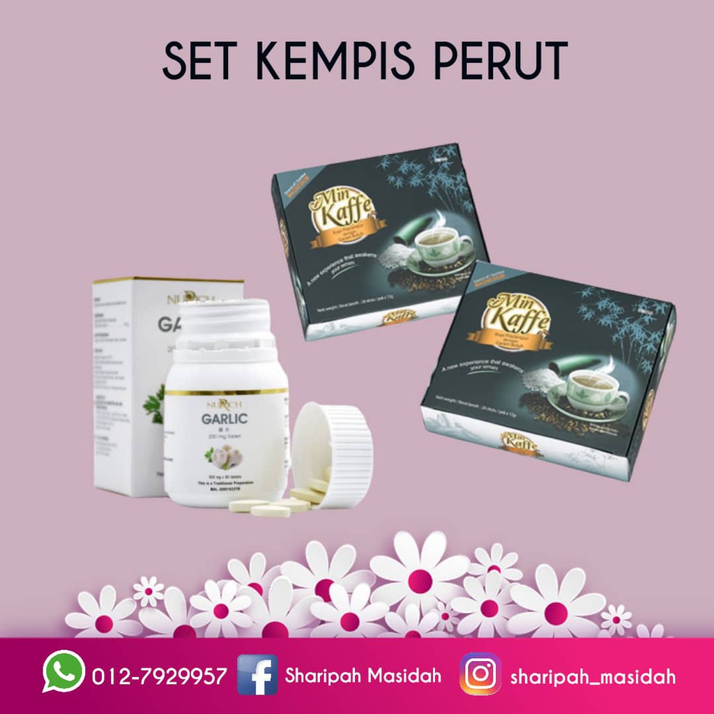 Buy Min Kaffe Garlic Minuman Kuruskan Badan Seetracker Malaysia