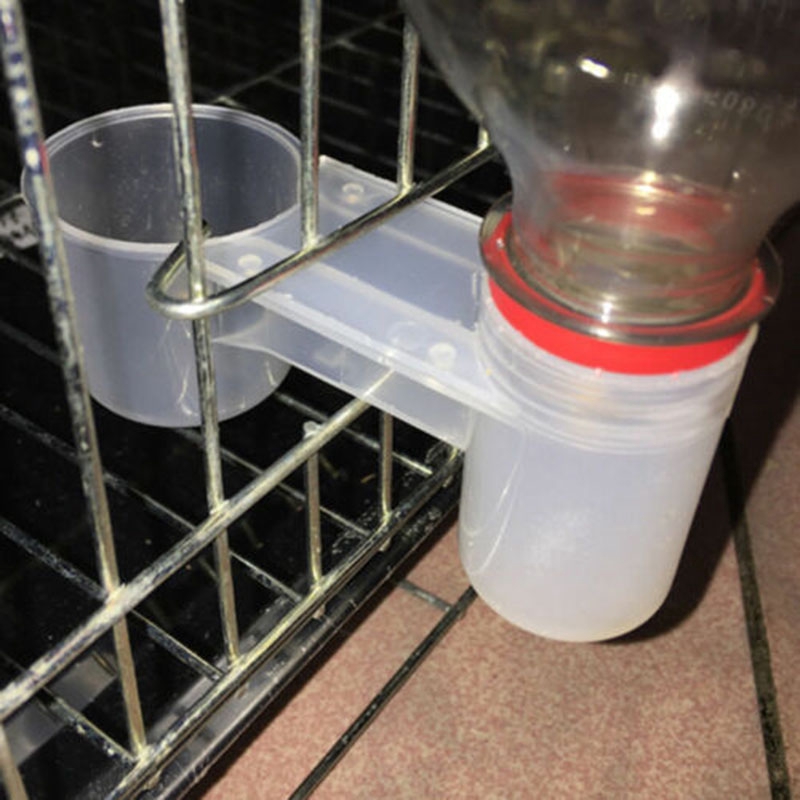 Water Feeders Poultry Dove Pigeon Cup Bottle Chicken Plastic 10 8
