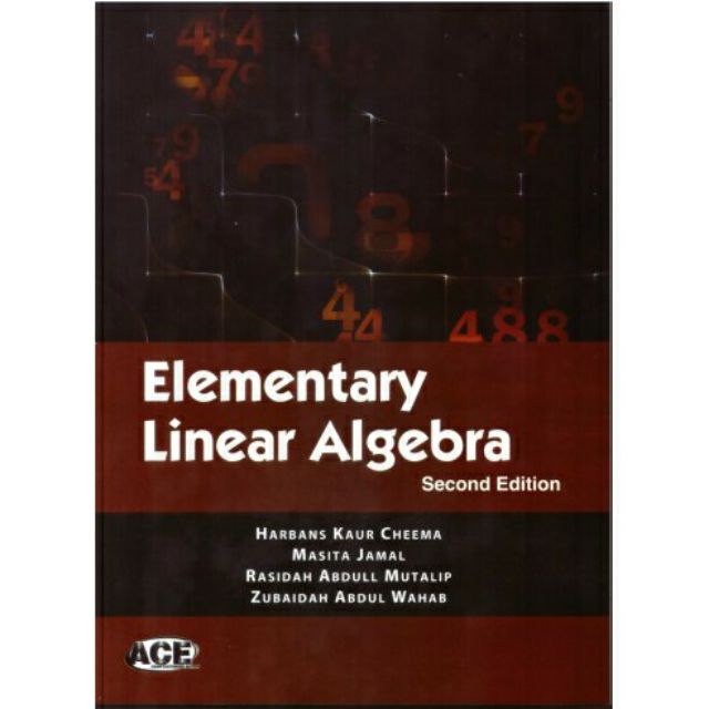 ELEMENTARY LINEAR ALGEBRA ISBN: 9789675771736