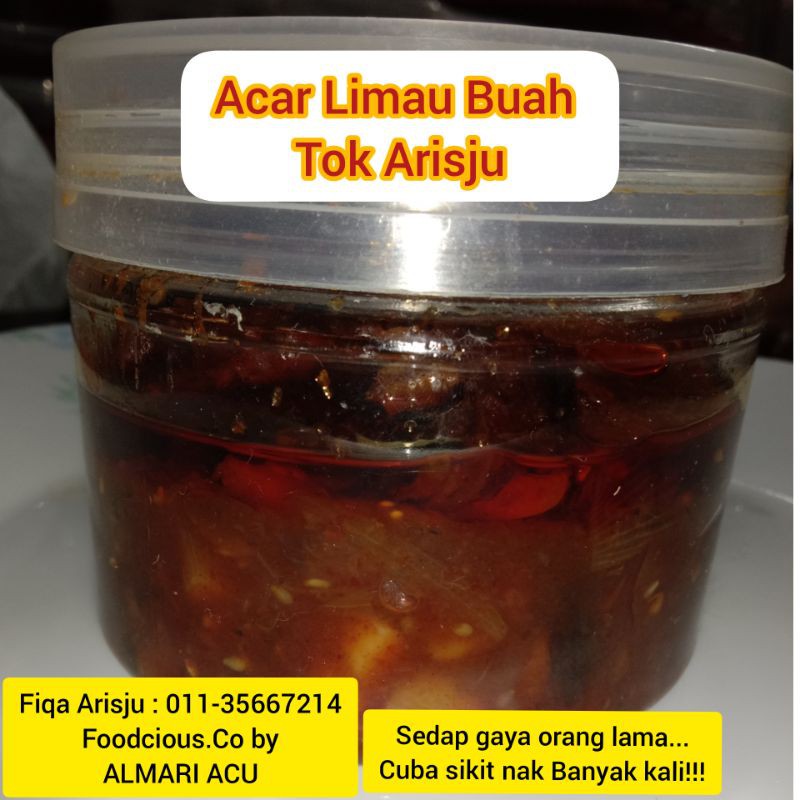 Buy Acar Buah Limau Tok Arisju Seetracker Malaysia