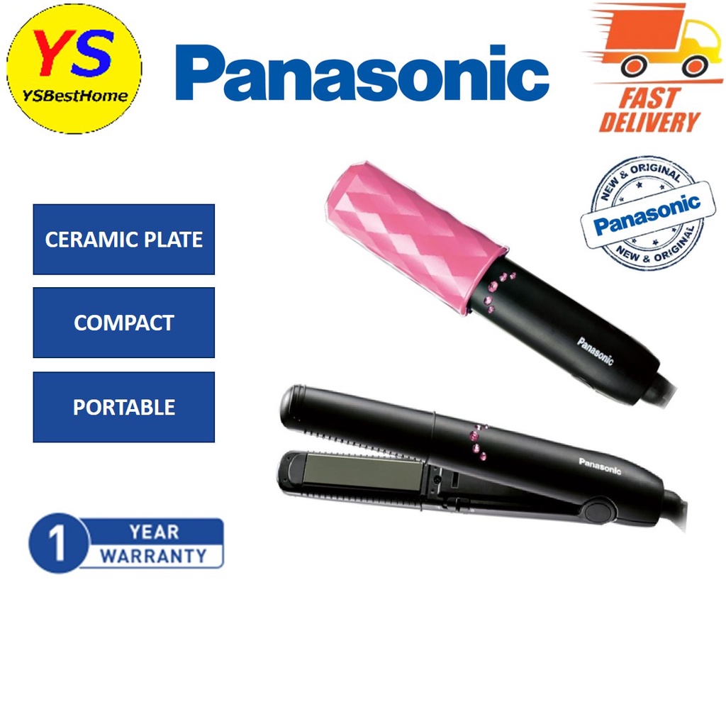 Panasonic Compact Hair Straightener & Curler EHHV11 / Philips Selfie Straightener HP8302