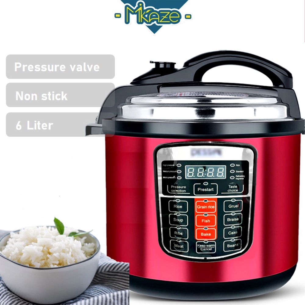 MIKAZE PRESSURE COOKER 10IN1 Electric Digital Pressure Cooker Non