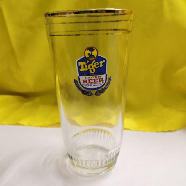 Details about   TIGER  BEER Vintage Beer GLASS Gold Medals MALAYSIA Old RARE Collect 90's Ribbed 