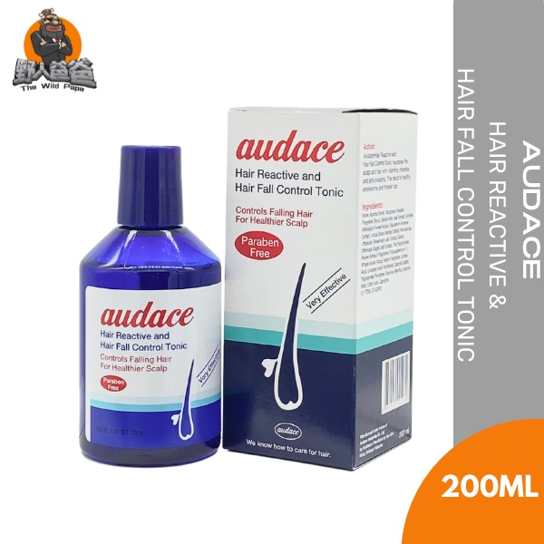 Audace Hair Reactive and Hair Fall Control Tonic 200ml Shopee Malaysia