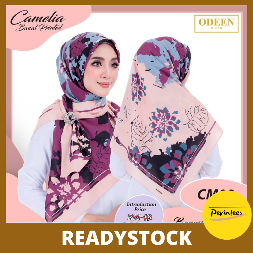 [FREE GIFTBOX] Tudung Bawal Terkini 2022 Bidang 50 Chiffon Labuh Odeen ...