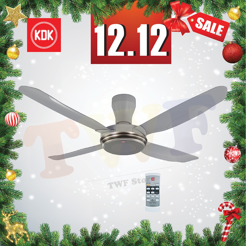 Kdk Remote Ceiling Fan 56 K14y2 V Touch