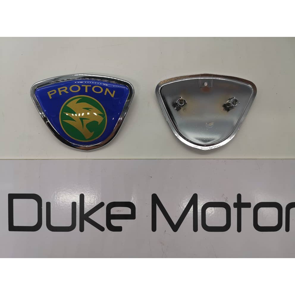 Proton Wira Logo Emblem Badge Green Blue Wira Old Logo Front Grill Logo Badge