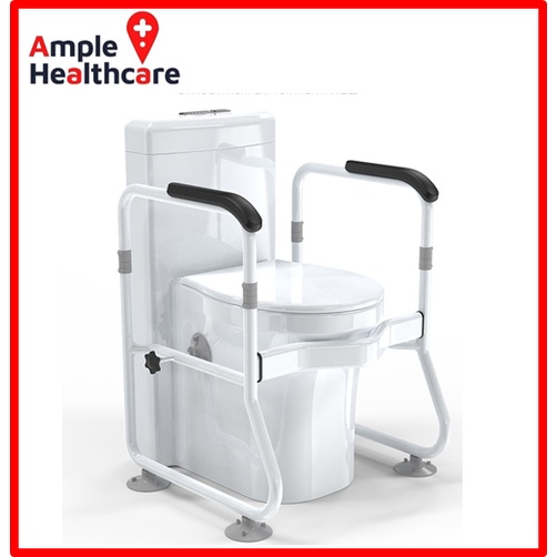 Elderly Patient Pregnant Woman Toilet Seat Armrest