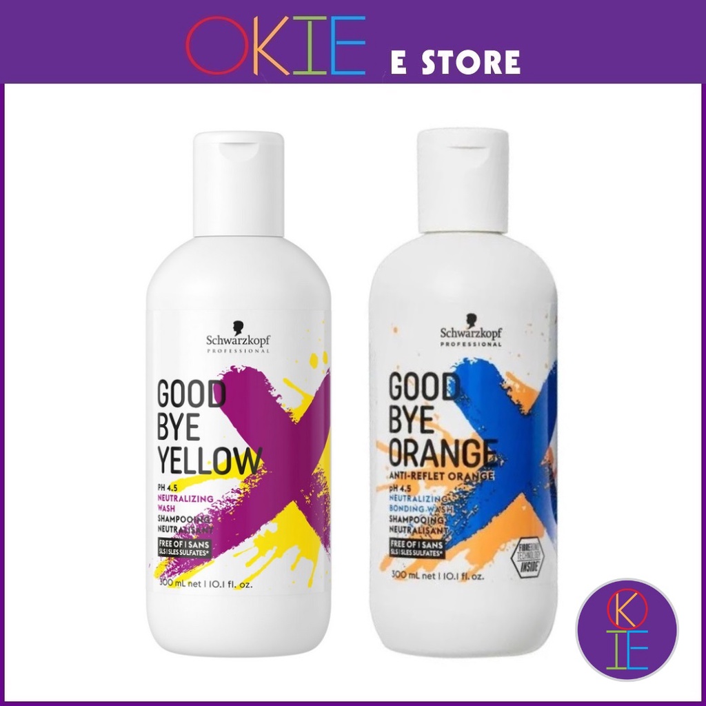 Schwarzkopf Professional Goodbye Yellow/Orange Shampoo - 300ml