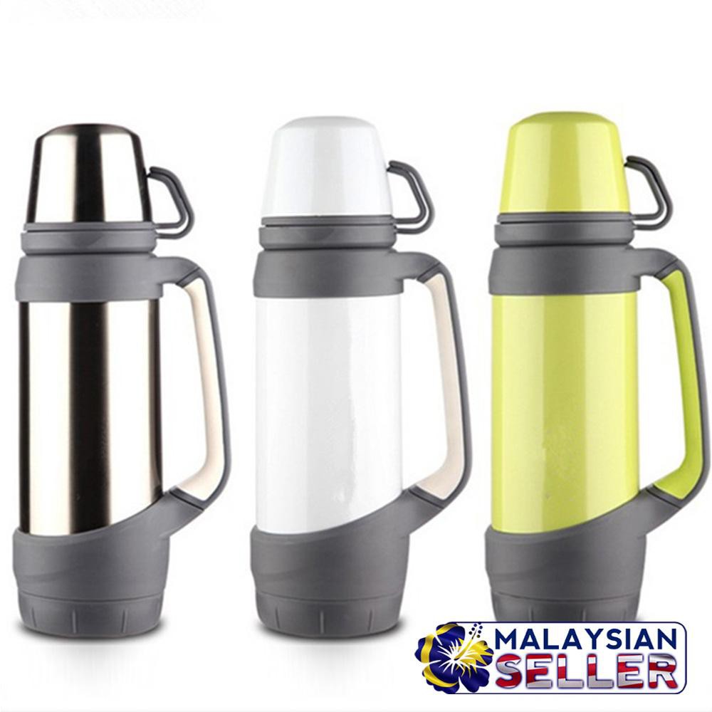 thermos with 2 cups