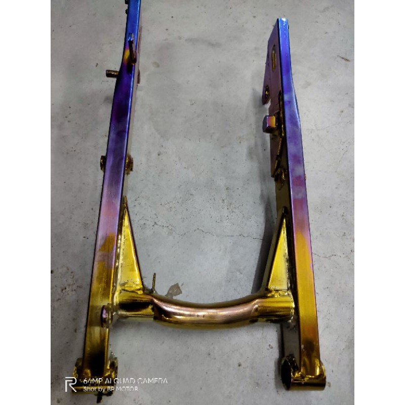 Lamborg9 Swing Arm Standard Titanium Wave 100 Shopee Malaysia