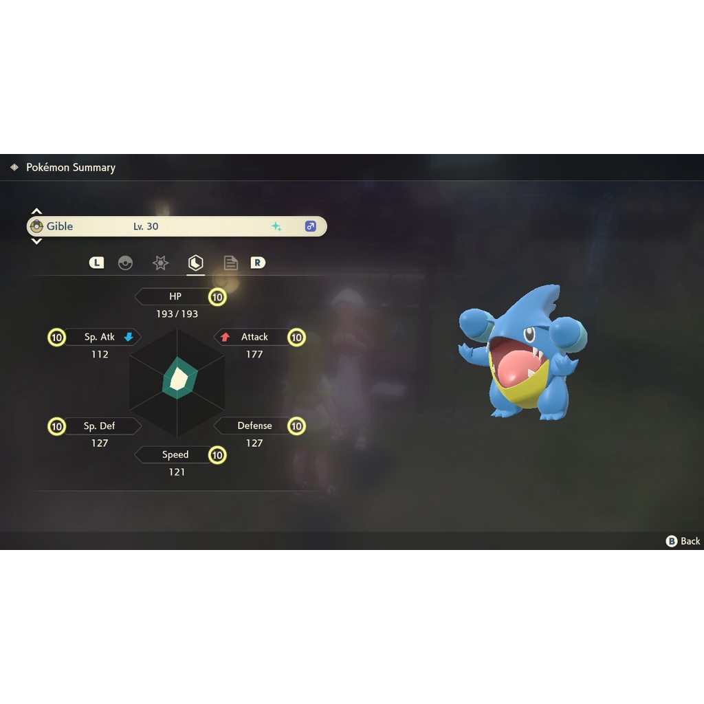 Pokemon Legend Arceus Trade Shiny 6Iv Max Ev Gible Shopee Malaysia