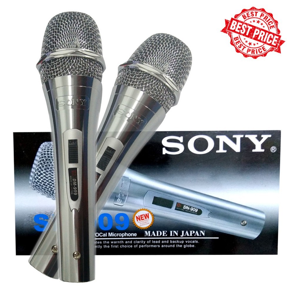 Sony SN909 Professional Microphone/Mic For Vocal/Karaoke Shopee Malaysia
