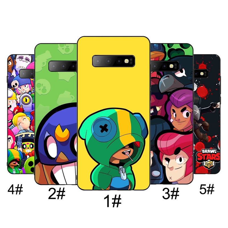 Samsung Galaxy S10 E S8 S9 S10 Plus S7 Edge S6 Brawl Stars Leon Colt Phone Case Shopee Malaysia - brawl stars s10 how to full screen