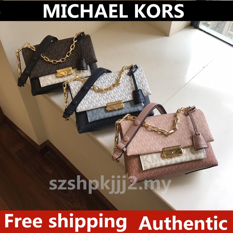 Authentic mk michael kors new cece series medium print commuter OL