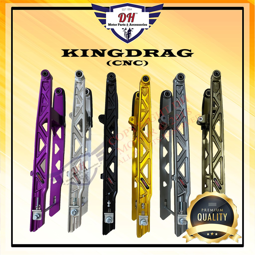CNC KING DRAG SWING ARM RS 150 V1 / V2 / LC135 V1 V7 55C / 55D / Y15