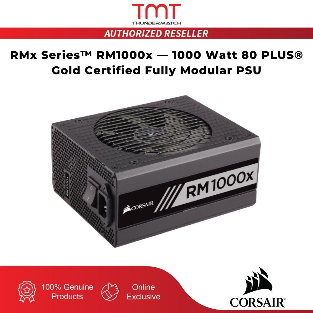TMT Corsair RMSeries RM1000X 1000W 80PLUS GOLD FullModular Power