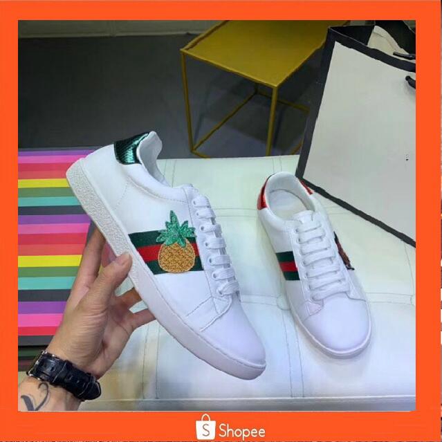 womens gucci bee trainers
