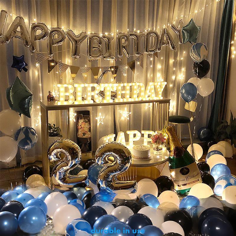 Birthday Decoration Scene Layout Artifact Romantic Surprise Husband Male Friend Friend Hotel Hotel R 9059 Shopee Malaysia